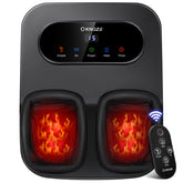 Foot Massager with Heat and Remote, Shiatsu Deep Kneading Feet Massager for Plantar Fasciitis & Neuropathy, Foot Warmer, Gifts for Mom Women Men Dad, Fits Up to Men Size 12