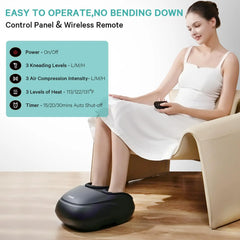 KNQZE Foot Massager Machine with Heat