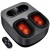 KNQZE Foot Massager with Heat & Remote — 3D Shiatsu Deep-Kneading Foot Massager