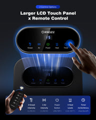 Foot Massager with Heat and Remote, Shiatsu Deep Kneading Feet Massager for Plantar Fasciitis & Neuropathy, Foot Warmer, Gifts for Mom Women Men Dad, Fits Up to Men Size 12
